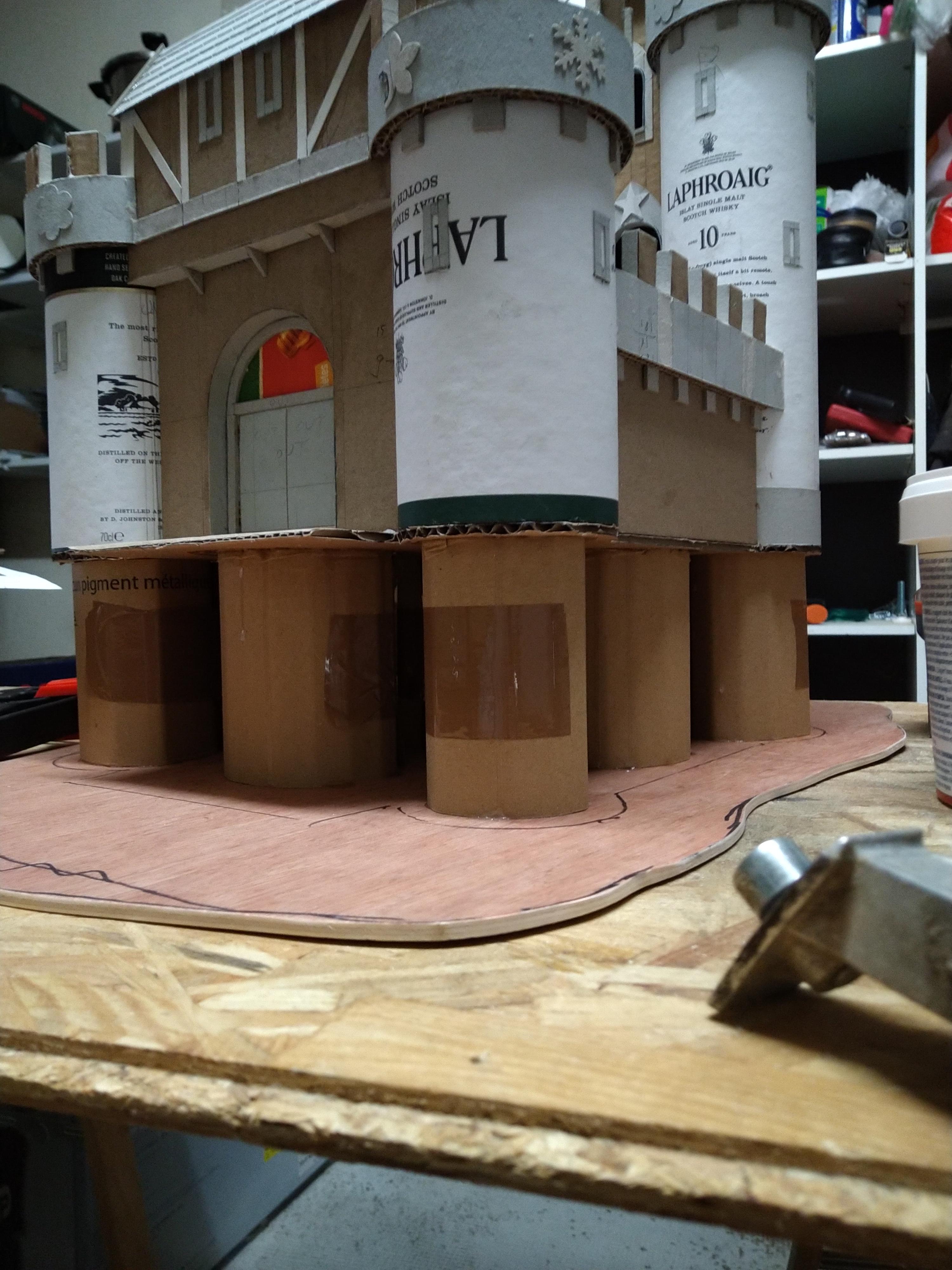 Cardboard, Castle, Paper Mache, Terrain Gallery DakkaDakka